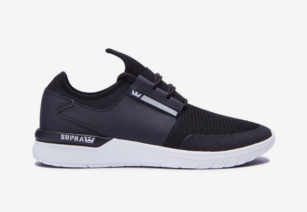 Supra Flow Run — boty — tenisky — sneakers — pánské — dámské — černé