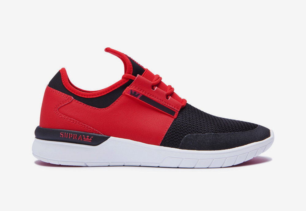 Supra Flow Run — boty — tenisky — sneakers — pánské — dámské — černo-krémové