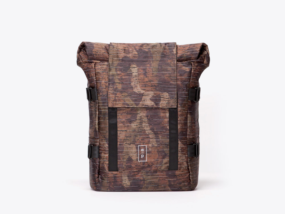 Ucon Acrobatics — batoh roll top — maskáčový — hnědý — Bradford Backpack — Alpha Project