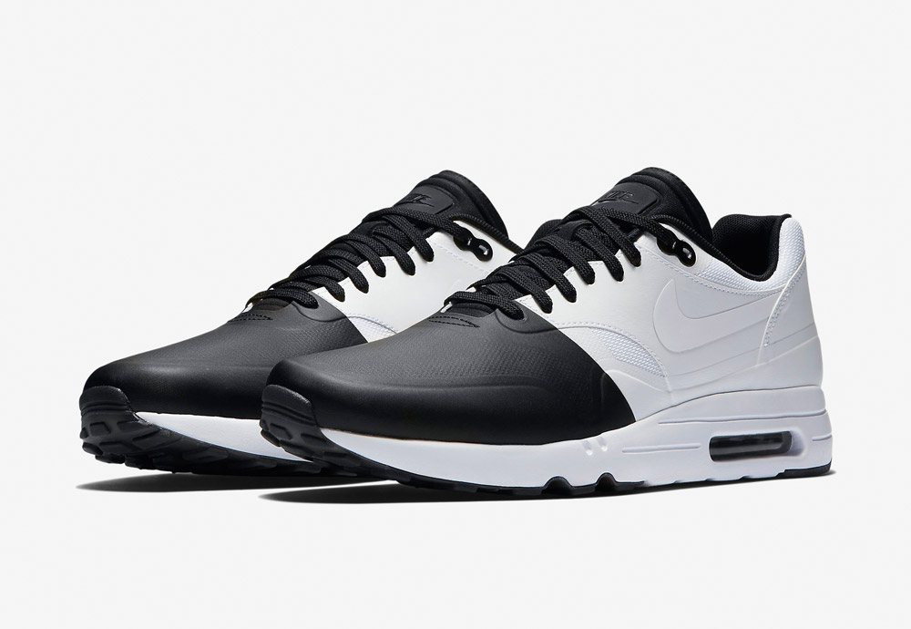 Nike Air Max 1 Ultra 2.0 SE — pánské boty — tenisky — sneakers — Airmaxy — černo-bílé — bílo-černé