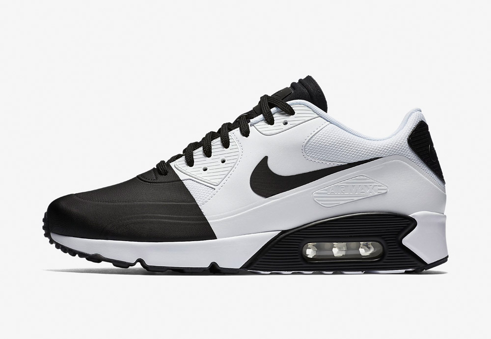 Nike Air Max 90 Ultra 2.0 SE — pánské boty — tenisky — sneakers — Airmaxy — černo-bílé — bílo-černé