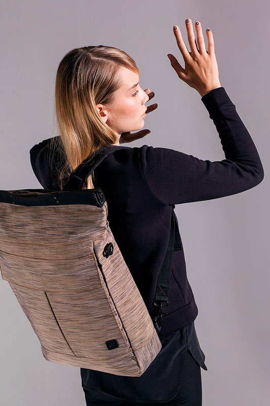 Ucon Acrobatics — batoh — béžový, hnědý, vzorovaný — sustainable, vegan — Derek Backpack