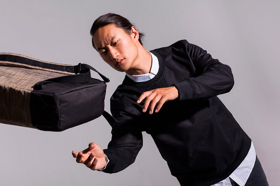 Ucon Acrobatics — batoh — béžový, hnědý, vzorovaný — sustainable, vegan — Garrett Backpack