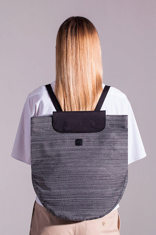 Ucon Acrobatics — batoh — šedý se vzorem — sustainable, vegan — Pernilla Backpack