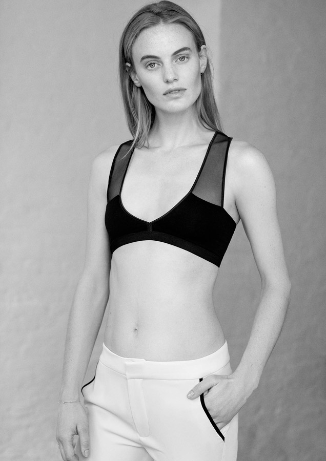 Aikyou — černá oboustranná podprsenka Marlene — bavlněná — two in one — bavlněné dámské spodní prádlo — luxusní — sustainable — underwear — lingerie — bra