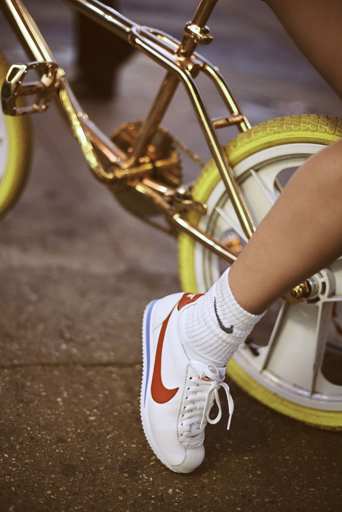 Nike Cortez x Bella Hadid — kampaň — 45. výročí vzniku