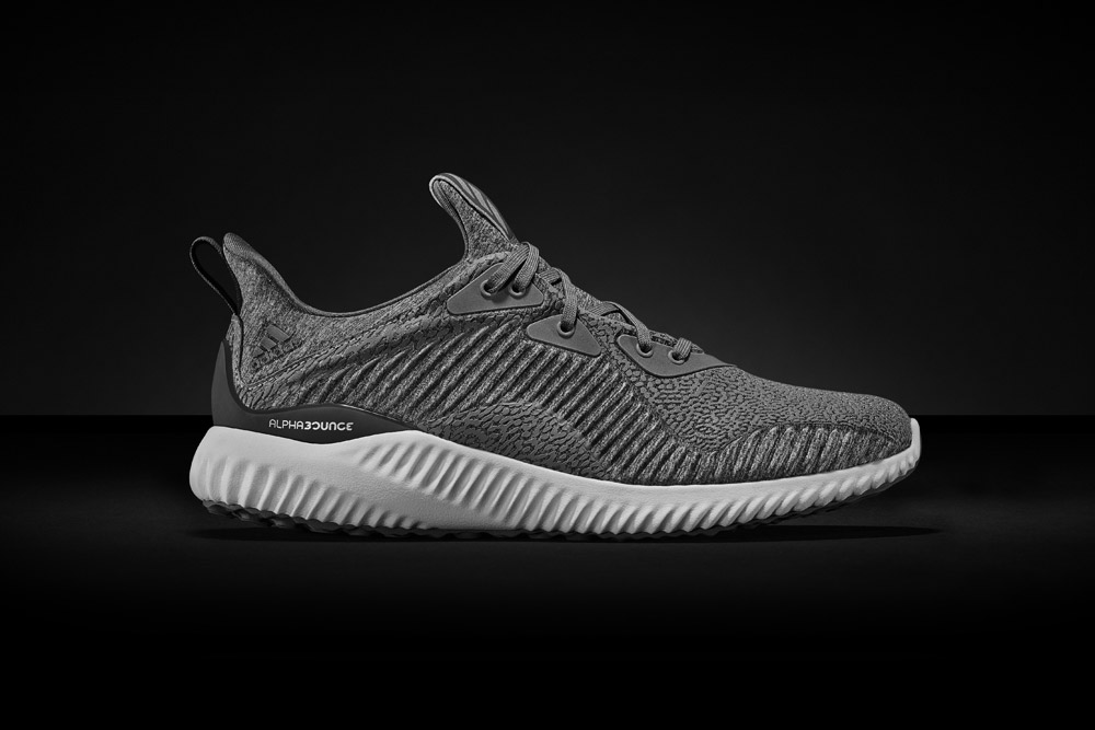 adidas alphabounce Reflective Silver — běžecké boty — reflexní tenisky — sneakers — running shoes — pánské, dámské — šedé