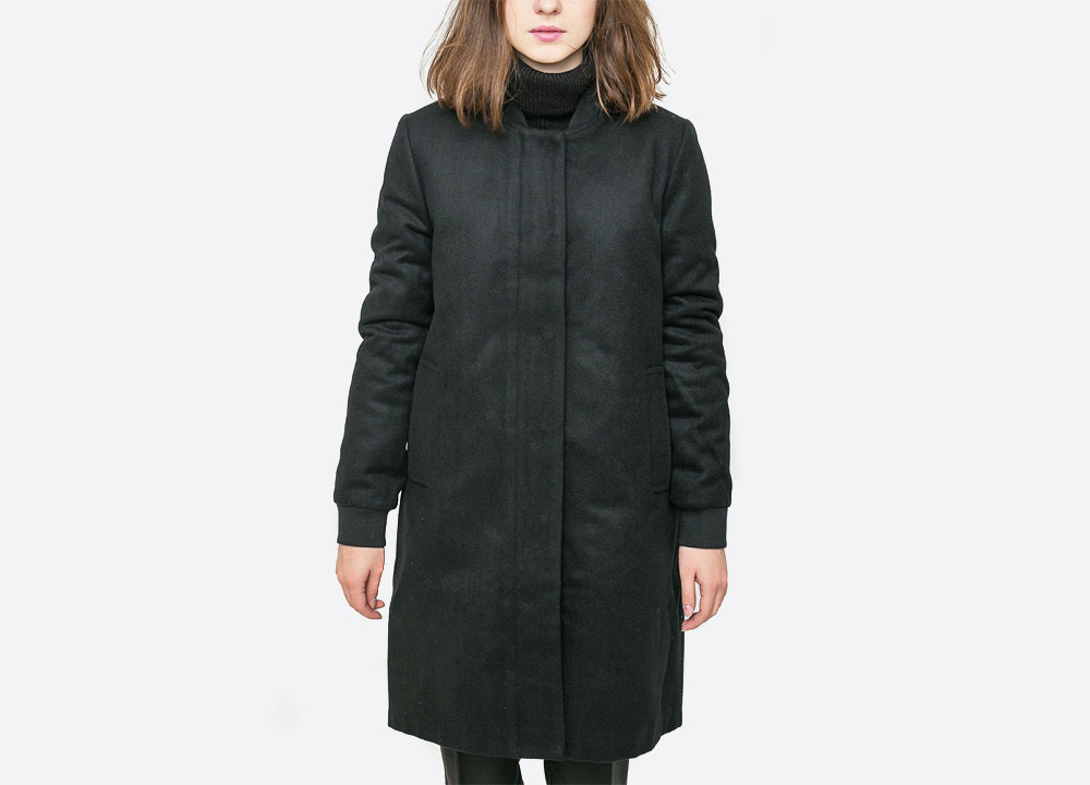 Wemoto — New Megan — dámský zimní kabát — černý — black winter women’s coat — podzim/zima 2017