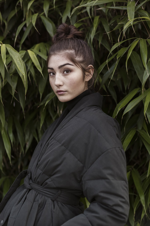 Selfhood — dámská prošívaná zimní bunda — černá — women’s black quilted winter jacket
