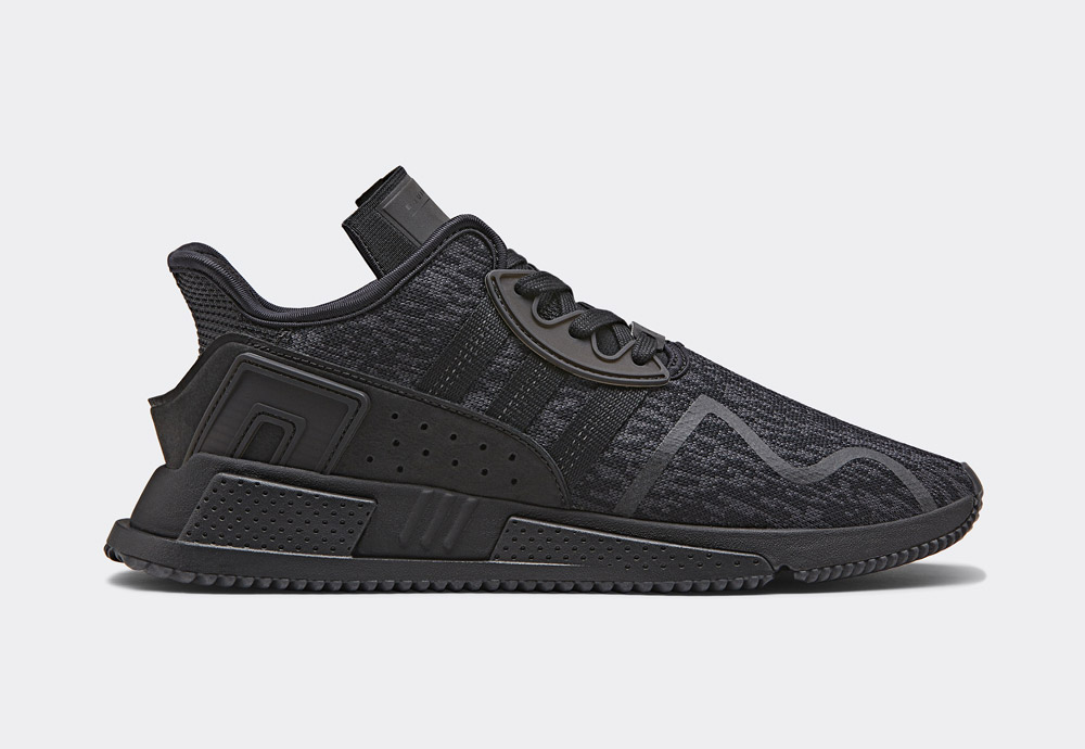 adidas Originals Black Friday EQT Pack — EQT Cushion ADV — pánské boty — černé — tenisky — sneakers
