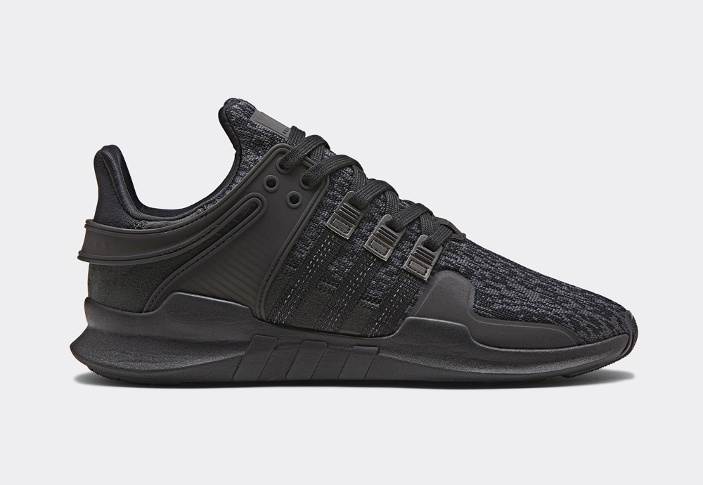 adidas Originals Black Friday EQT Pack — EQT Support ADV — pánské boty — černé — tenisky — sneakers