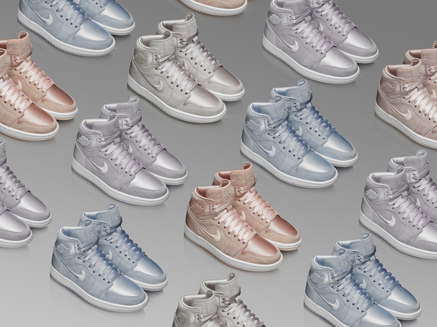 Nike Air Jordan 1 Retro High — kotníkové boty — dámské tenisky — barevné — women’s sneakers — color