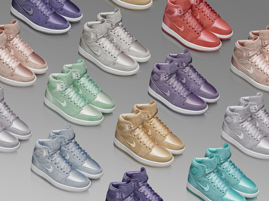 Nike Air Jordan 1 Retro High — dámské kotníkové boty — tenisky — barevné — women’s sneakers — color