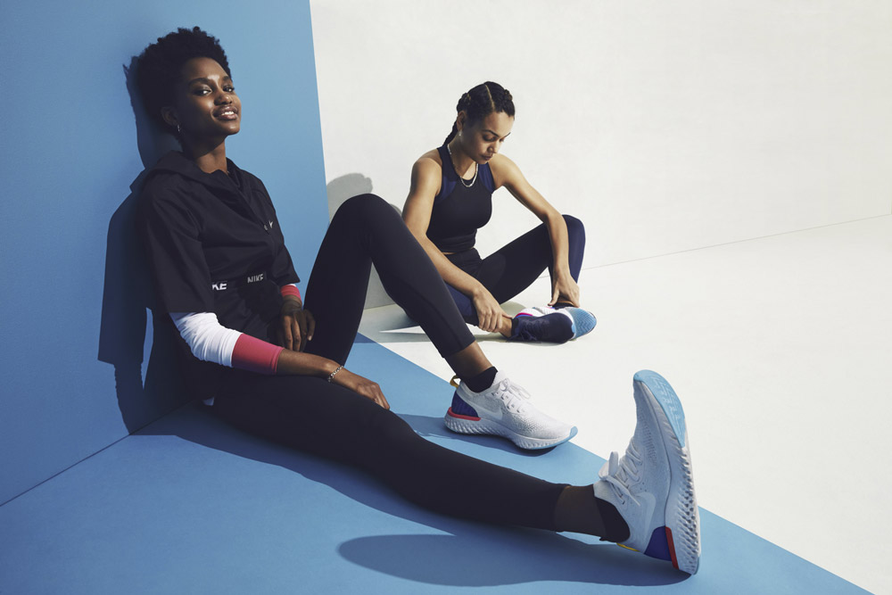Nike Epic React Flyknit — boty — tenisky — sneakers — lookbook