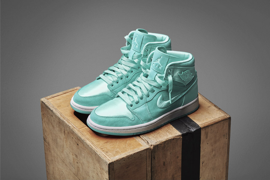 Nike Air Jordan 1 Retro High — dámské kotníkové boty — tenisky — zelené — women’s sneakers — green