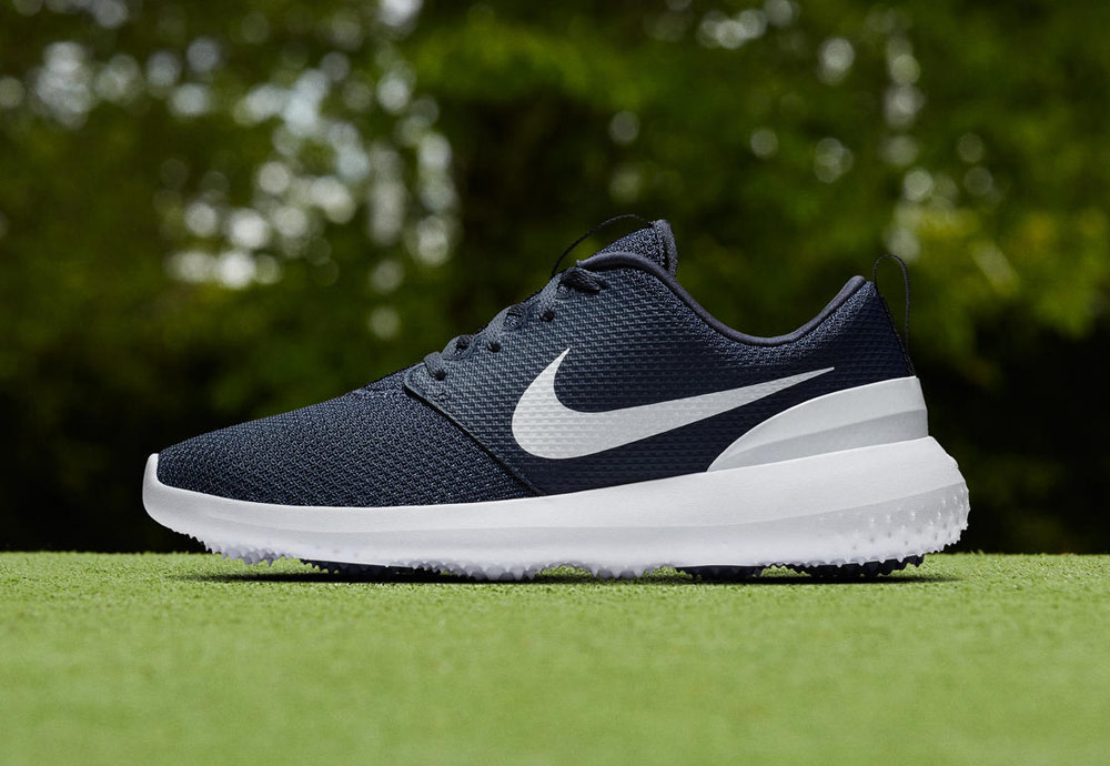 Nike Roshe G — golfové boty — pánské — dámské — černé — golfová obuv — golf shoes