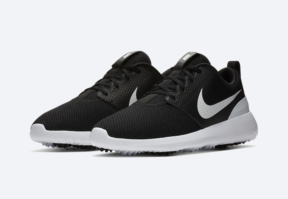 Nike Roshe G — golfové boty — pánské — dámské — černé — golfová obuv — golf shoes