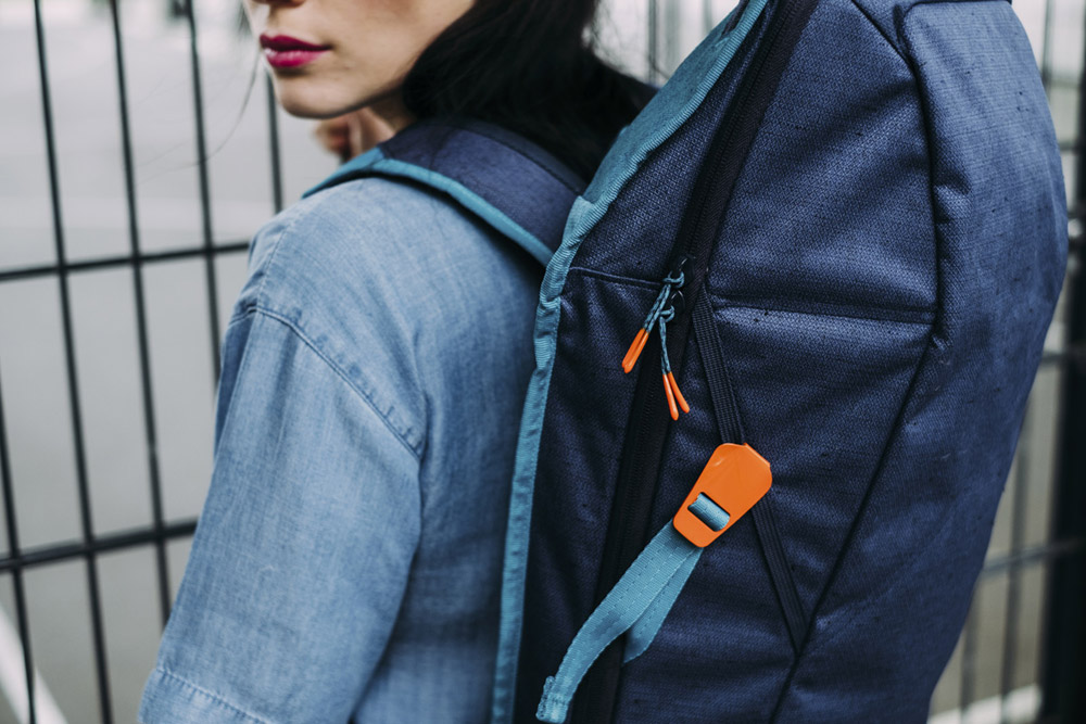 Aevor — Daypack — modrý batoh recyklovaný z PET lahví — sustainable backpack — jaro/léto 2018
