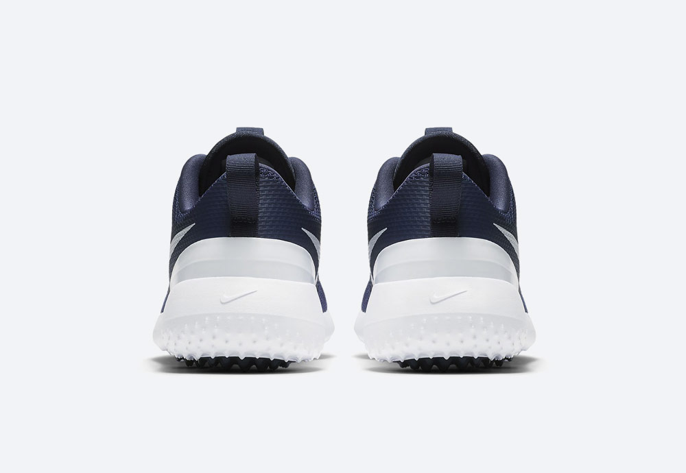 Nike Roshe G — golfové boty — pánské — modré — golfová obuv — zadní pohled — golf shoes