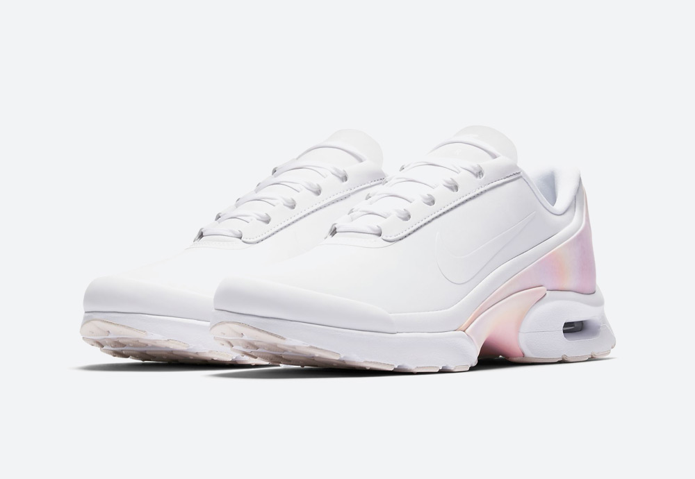 Nike Air Max Jewell Premium — dámské tenisky — boty — bílé, růžovo-oranžové — womens sneakers, shoes
