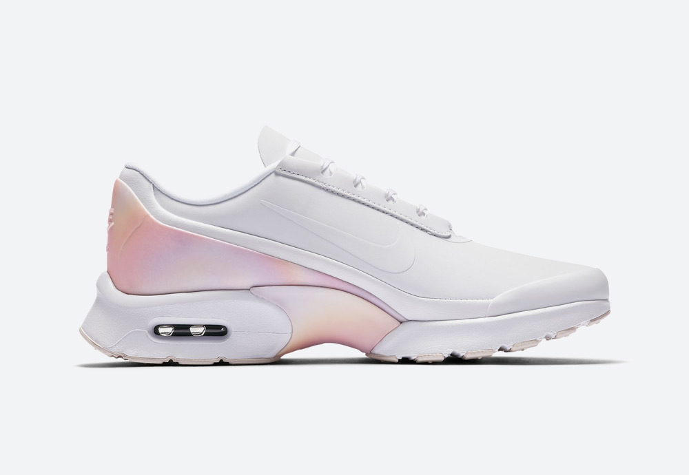 Nike Air Max Jewell Premium — dámské boty — tenisky — bílé, růžovo-oranžové — womens sneakers, shoes
