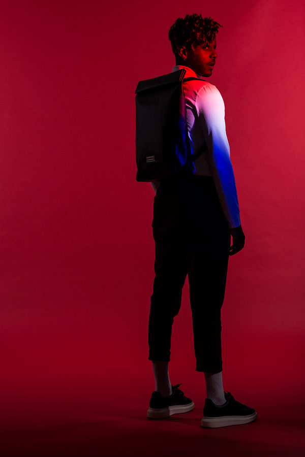 Ucon Acrobatics — černý batoh — Alan Backpack — nepromokavý — waterproof, vegan, sustainable, urban — jaro/léto 2018
