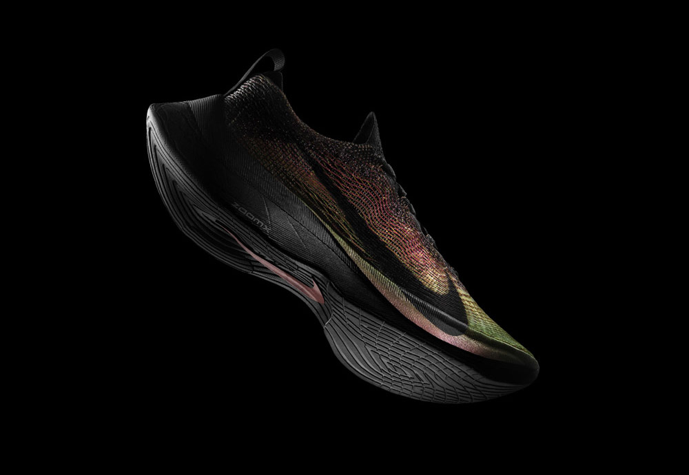 Nike Zoom Vaporfly 4% FlyPrint — běžecké boty s 3D tištěným svrškem