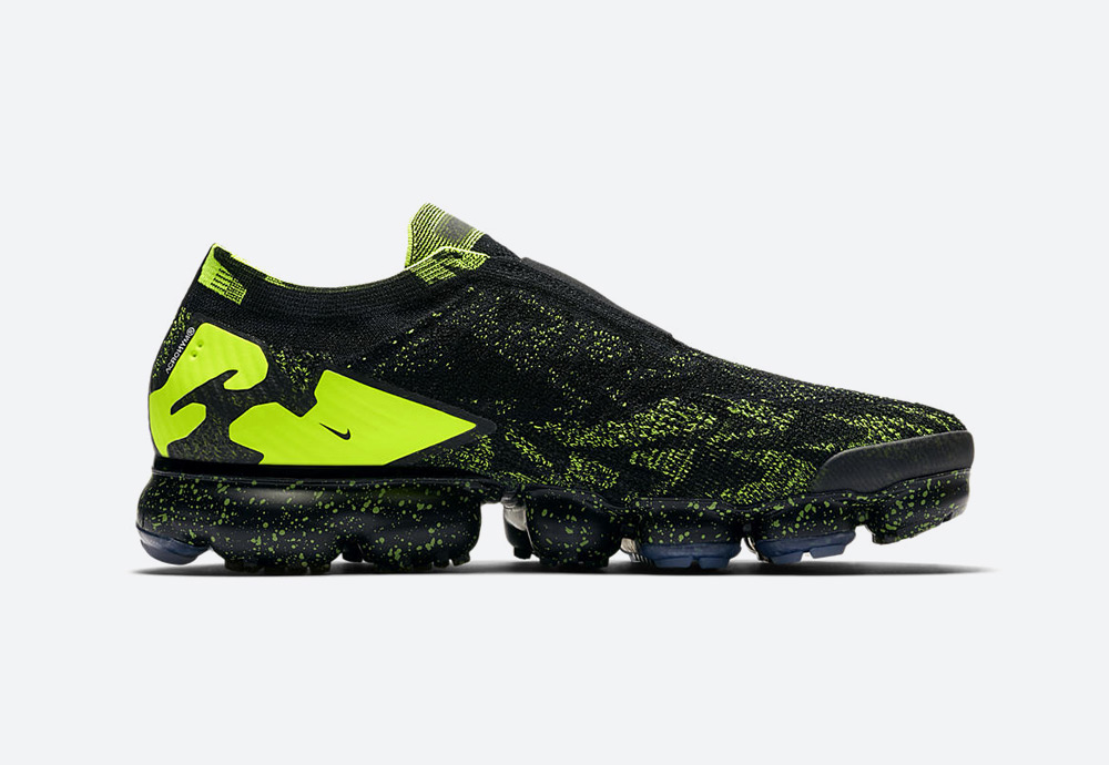Nike Air VaporMax Moc 2 x Acronym® — boty — tenisky — sneakers — zelené/černé — black/volt/black
