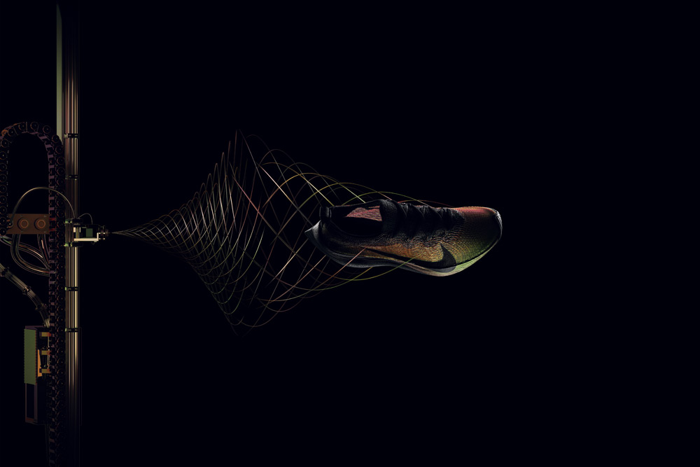 Nike Zoom Vaporfly 4% Flyprint — běžecké boty — pánské, dámské — 3D tisk