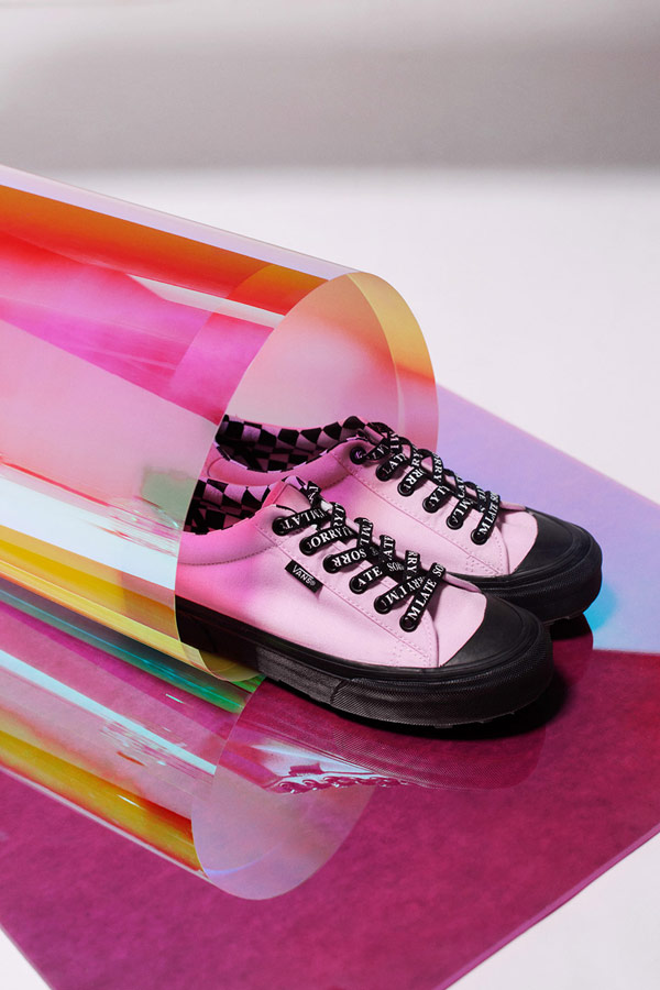 Vans x Lazy Oaf — růžové boty Style 29 — dámské