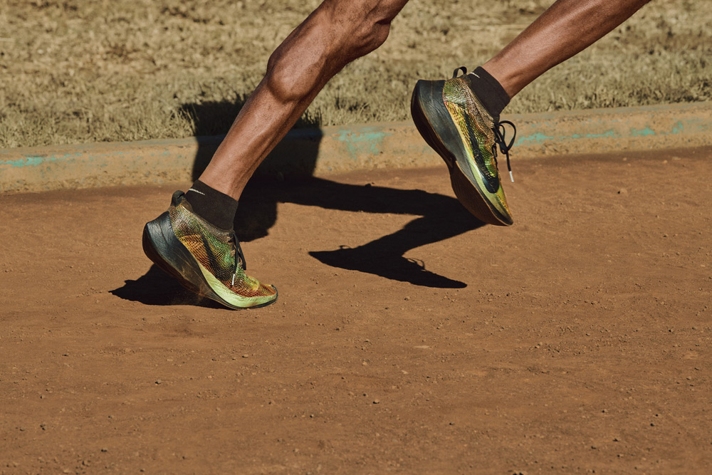 Nike Zoom Vaporfly 4% Flyprint — běžecké boty — dámské, pánské — 3D tisk