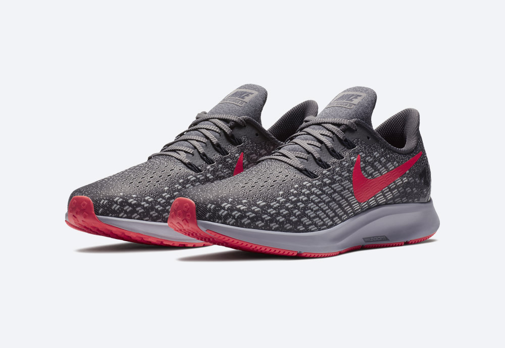 Nike Air Zoom Pegasus 35 — běžecké boty — pánské — šedé — running shoes
