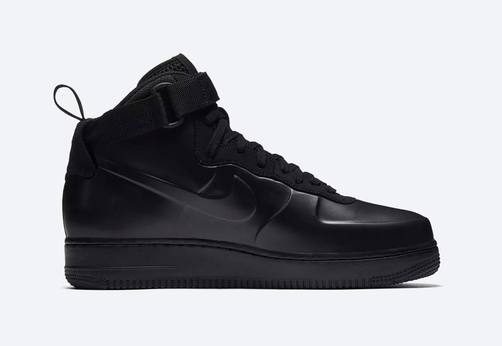 Nike Air Force 1 Foamposite Cupsole — kotníkové boty — pánské — černé — sneakers — nepromokavé