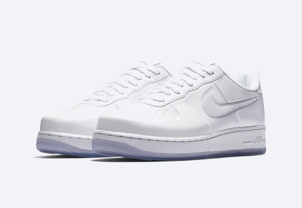 Nike Air Force 1 Foamposite Pro Cup — boty — pánské — bílé — sneakers — nepromokavé