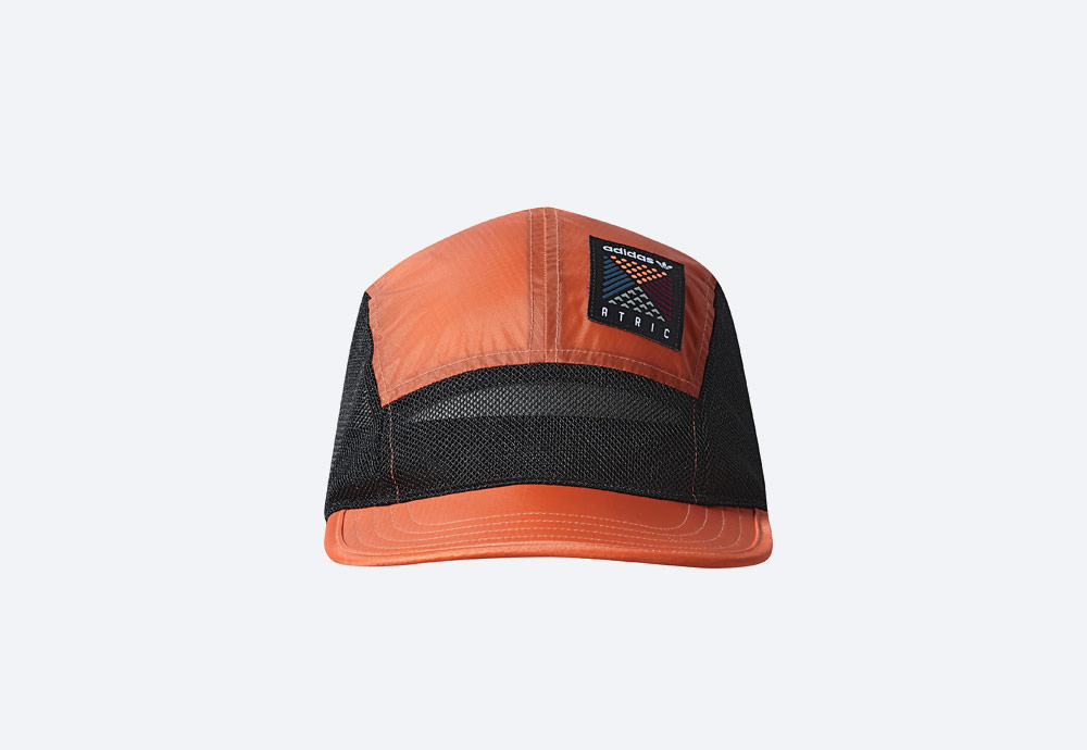 adidas Originals Atric Five Panel Cap — kšiltovka — oranžová, černá
