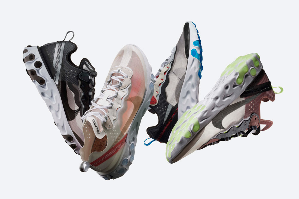 Nike React Element 87 — sportovní boty — tenisky — sneakers — pánské, dámské