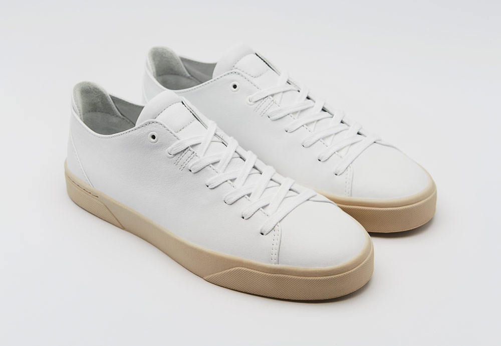 VOR — bílé tenisky — pánské — dámské — minimalistické — boty — 1A Antikweiss