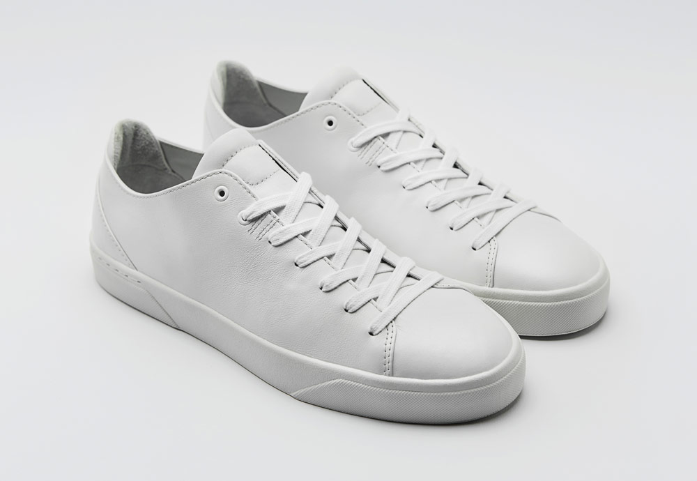 VOR — bílé tenisky — pánské — dámské — minimalistické — boty — 1A Reinweiss