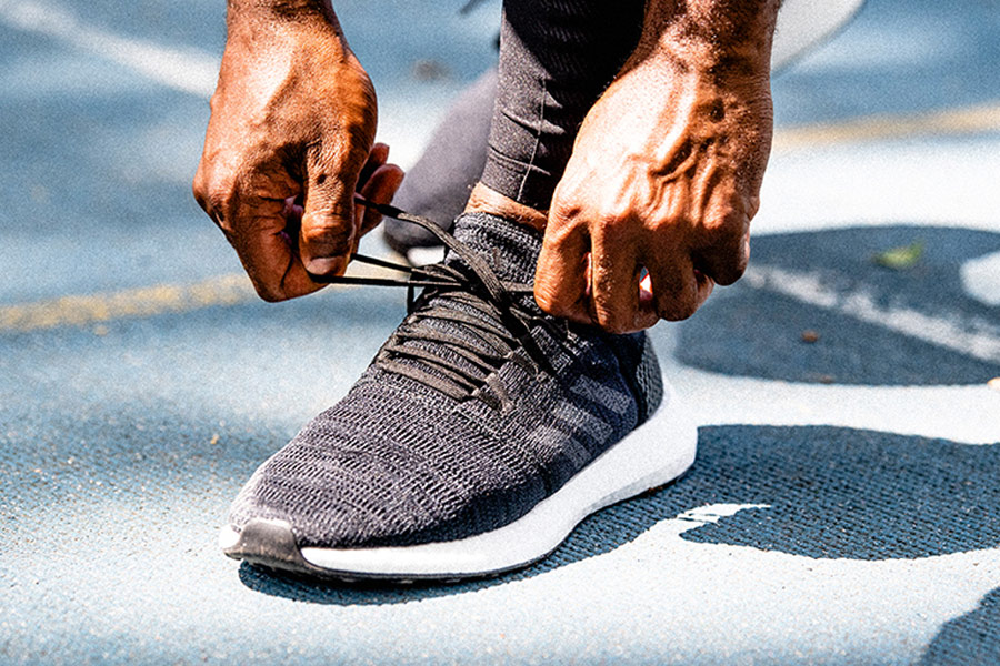 adidas PureBoost Go — běžecké boty — tenisky — šedé — pánské, dámské — mens and womens running shoes