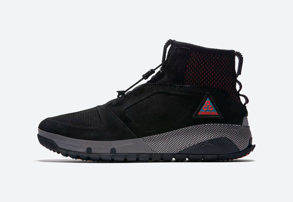 Nike ACG Ruckle Ridge — kotníkové boty — pánské — zimní, podzimní — outdoorové — černé — sneakerboots