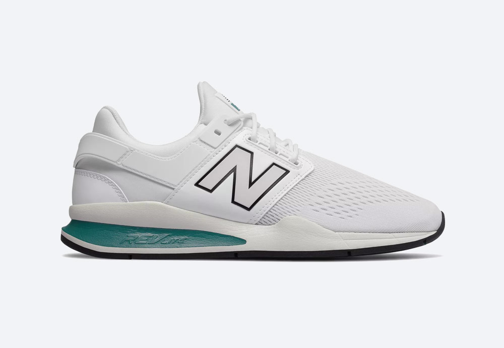 New Balance 247 — boty — pánské, dámské — tenisky — sneakers — bílé