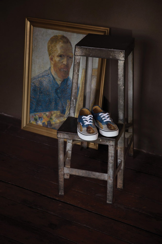 Vans x Van Gogh — tenisky Authentic — Autoportrét