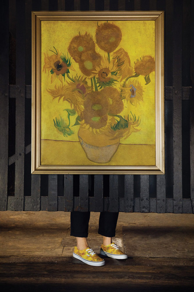 Vans x Van Gogh — tenisky Authentic — Slunečnice