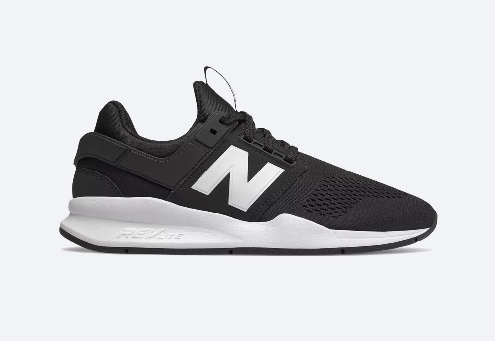 New Balance 247 — boty — pánské, dámské — tenisky — sneakers — černé