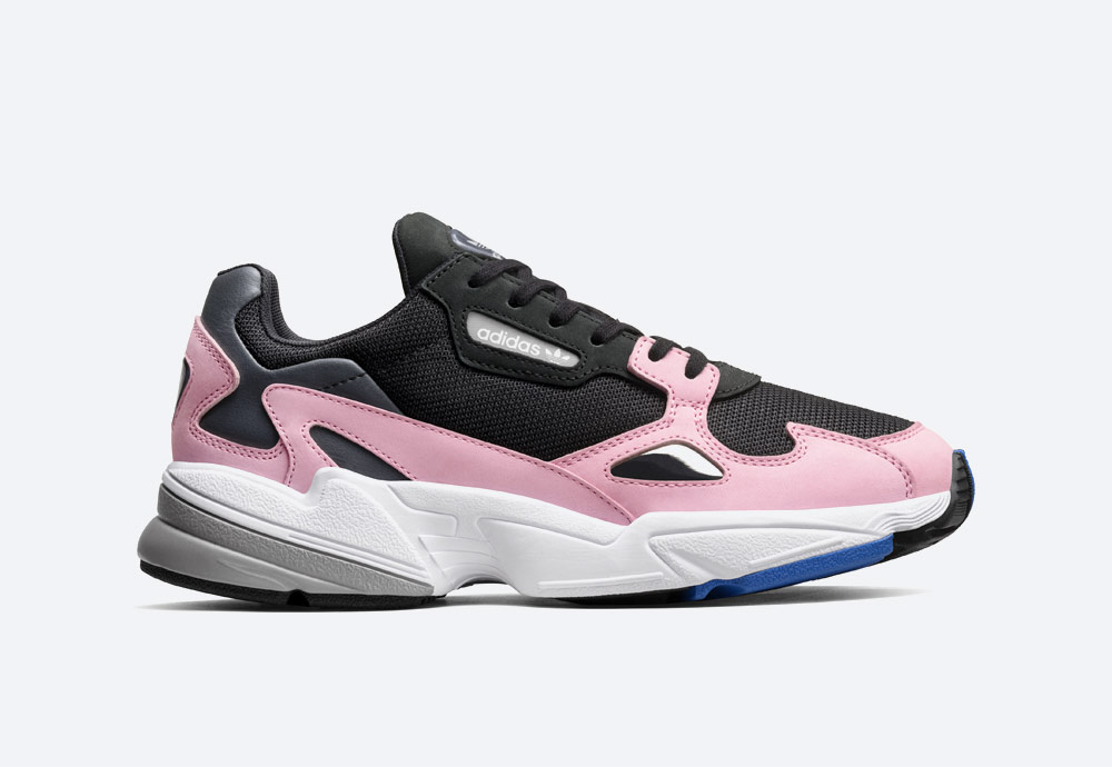 adidas Originals Falcon — dámské boty — růžové — tenisky — sneakers