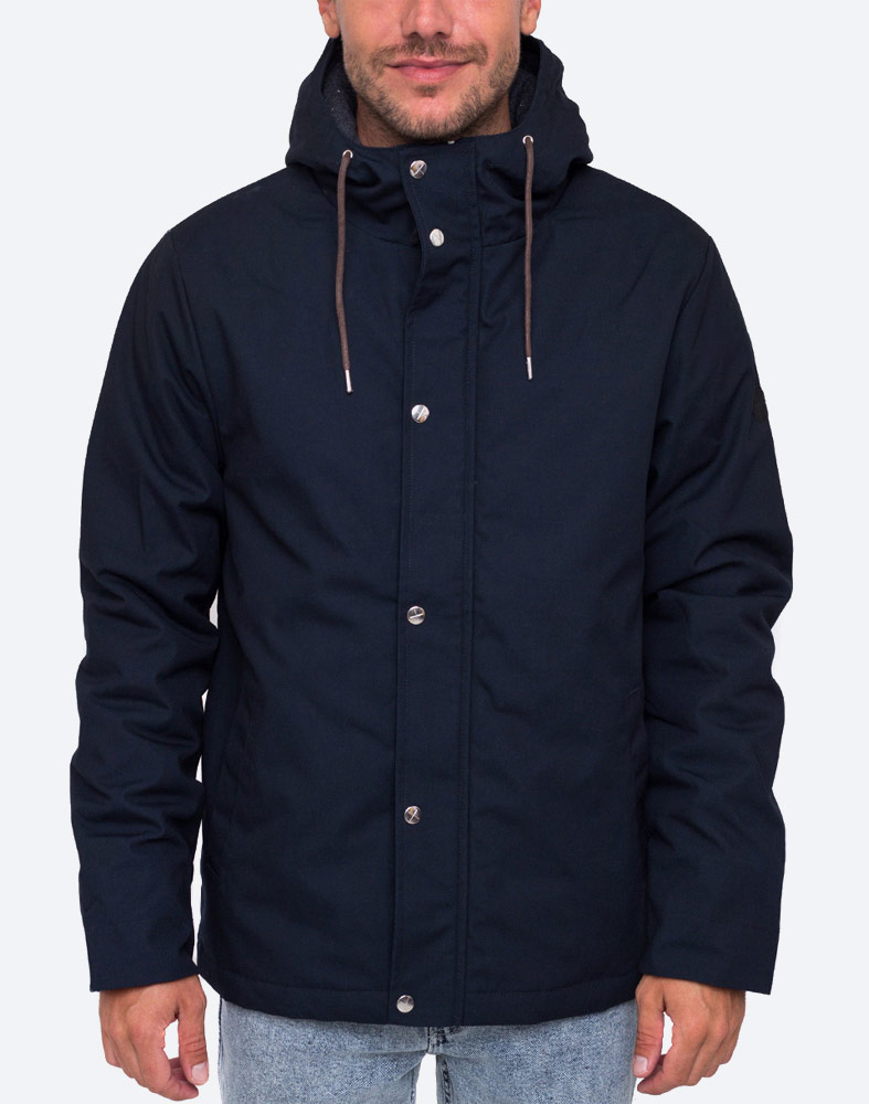 RVLT — 7311 Parka Jacket — zimní bunda s kapucí — pánská — modrá, navy