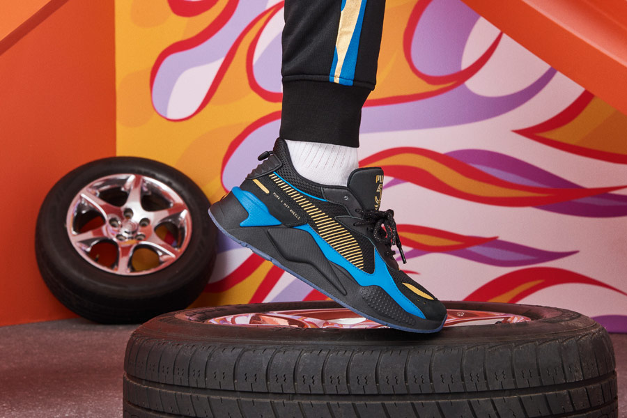 PUMA RS-X TOYS HOT WHEELS 16 — černé boty — sneakers