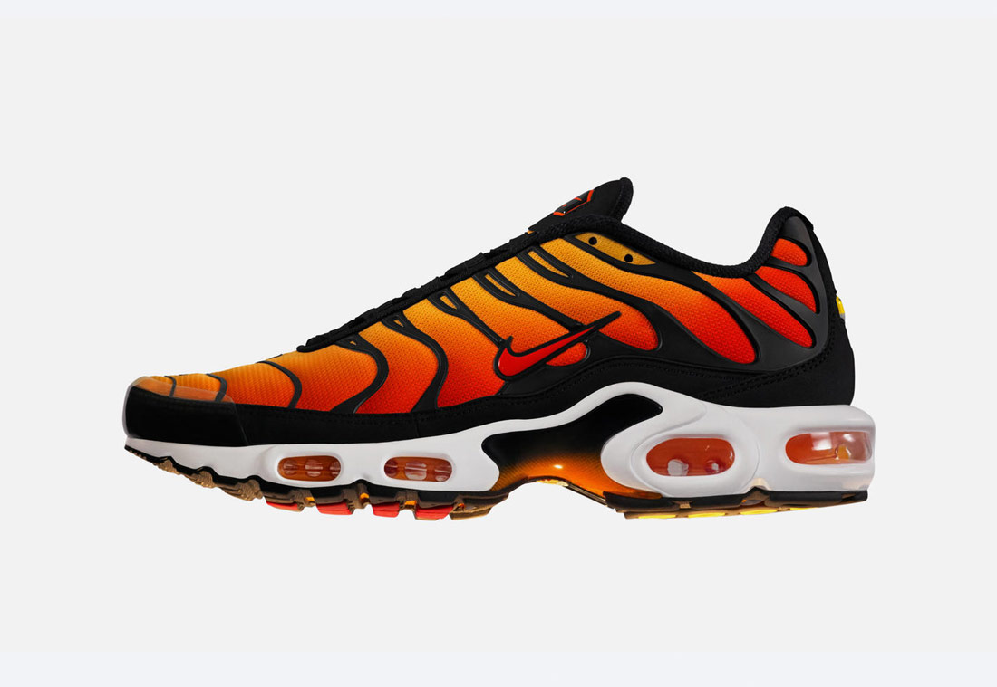 Nike Air Max Plus Sunset — boty — tenisky — sneakers — pánské, dámské — oranžové