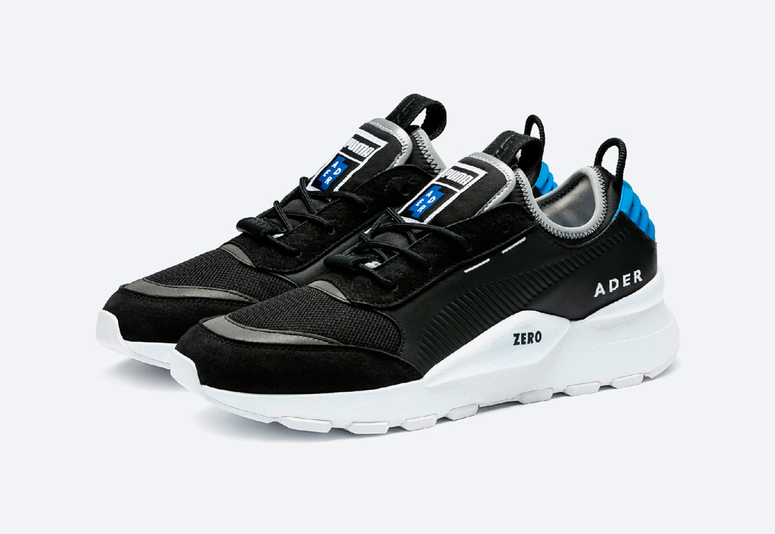 PUMA x ADER ERROR RS-0 — boty — tenisky — sneakers — pánské, dámské — černé