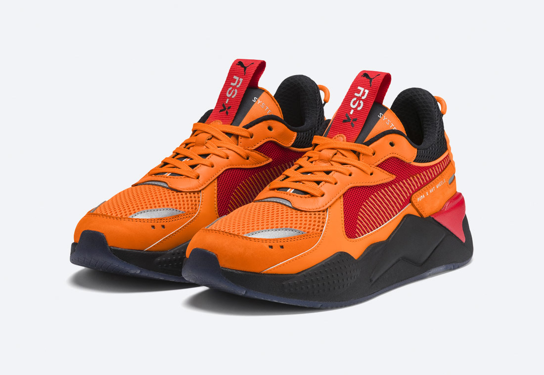 PUMA RS-X TOYS HOT WHEELS CAMARO — oranžové boty — sneakers